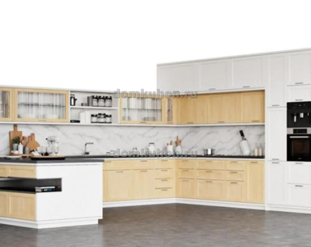 Кухня п образная - Миранда